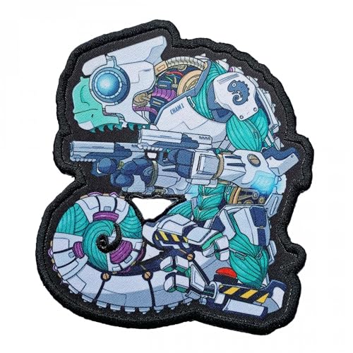 Chameleon Legion Cham Cyborg Borg the Shell PRINT Patch Chameleon Legion Cham Cyborg Borg the Shell PRINT Patch von Patchlab