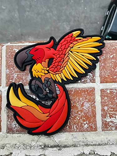 Kinder Aufnäher Kollektion – Magical Creatures PVC #6 Phoenix Kinder Aufnäher Kollektion – Magical Creatures PVC #6 Phoenix von Patchlab