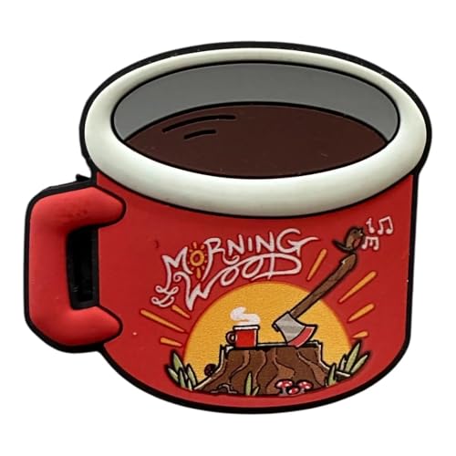Mugshot Series PVC Morale Patch – Funny 2" Coffee Mug Hook Patch for Tactical Gear, Backpack, EDC, Camping ROT von Patchlab