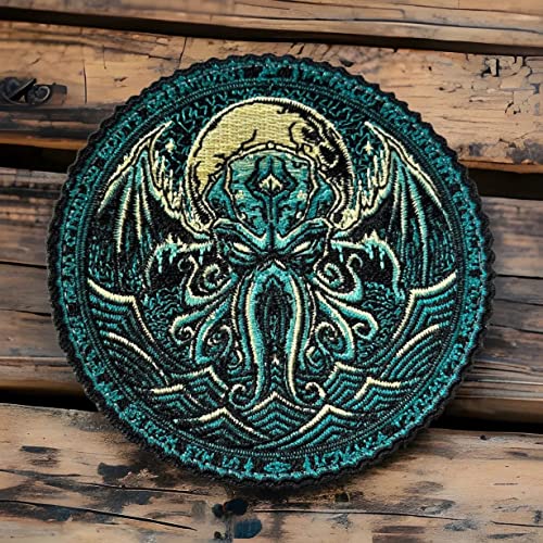 SM6 Cthulhu Dreaming 3.5 Embroidered Morale Patch von Patchlab