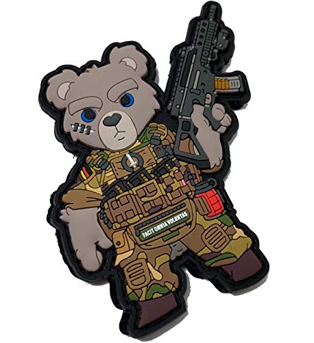 TEDDY Teddybär HIWEZ Bär Bundeswehr Soldat Armee Heer Multitarn Patch von Patchlab