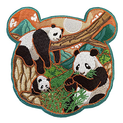 Wildlife Serie Panda Stickerei Morale Patch von Patchlab