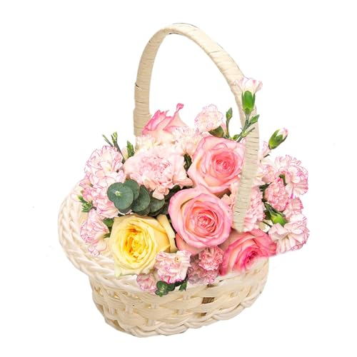 2 Stück Kleine Körbe Blumenmädchen, Blumenkörbchen Hochzeit Streukörbchen, Korb Blumenmädchen, Geflochtene blumens Handkörbe Handgeflochtener Blumenkorb Blumenkinder blumens Streukorb Streuen 2 Stück Kleine Körbe Blumenmädchen, Blumenkörbchen Hochzeit Streukörbchen, Korb Blumenmädchen, Geflochtene blumens Handkörbe Handgeflochtener Blumenkorb Blumenkinder blumens Streukorb Streuen von Patifirst