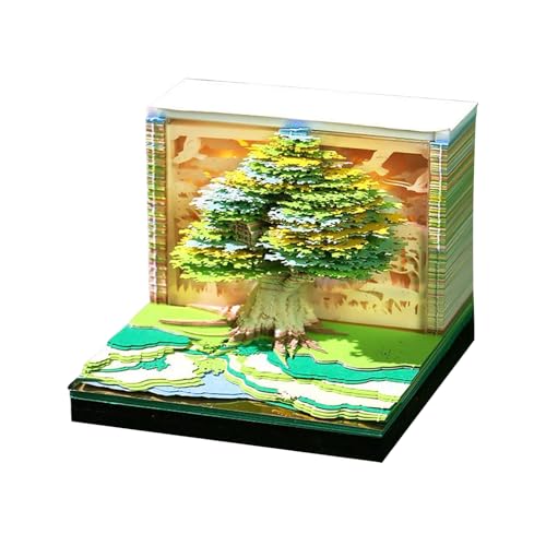 Patifirst 3D Zeitstück Kalender 2026 | 3D Abreiß Tischkalender Mini,Baumhausförmiger Abreißblock Für Thanksgiving Weihnachten Büro Schreibtisch Patifirst 3D Zeitstück Kalender 2026 | 3D Abreiß Tischkalender Mini,Baumhausförmiger Abreißblock Für Thanksgiving Weihnachten Büro Schreibtisch von Patifirst