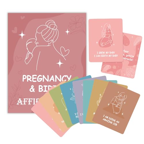 Patifirst Geburts-Affirmationskarten | 50 Affirmationskarten Für Frauen,Inspirierende Geschenkidee Zur Ermutigung Für Erwachsene Eltern Und Freundinnen von Patifirst