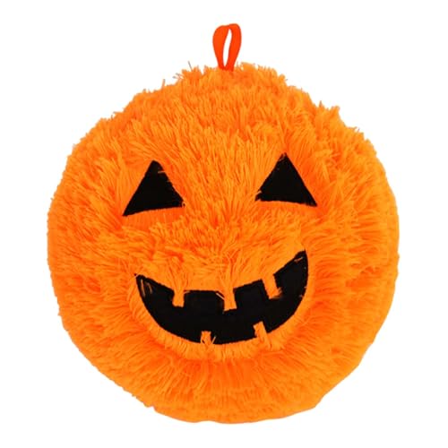 Patifirst Kürbis Plüsch,Halloween Plüschkugeln Deko - Interaktiv Weiches Spielzeug Für Zuhause Schlafzimmer Küche Herbst Weihnachten Kinder von Patifirst