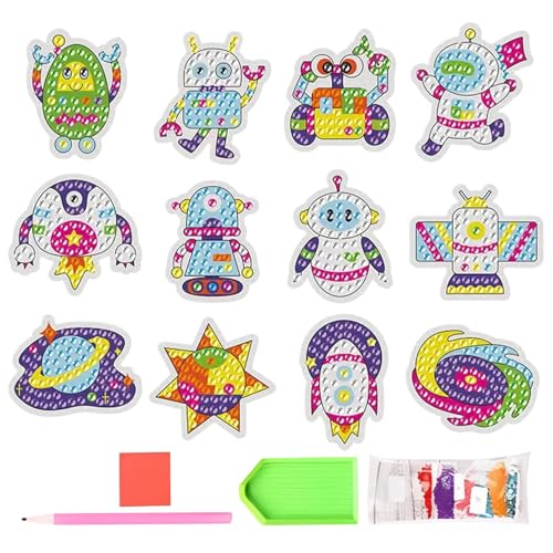 Patifirst Steinbild Kunst | Handgefertigtes Diamantbild-Set,Kreativspielzeug Zubehör Mosaik Werkzeug Für Kinder Mädchen Konzentration Förderung Geschenk Party Belohnung Geburtstag Weihnachten Patifirst Steinbild Kunst | Handgefertigtes Diamantbild-Set,Kreativspielzeug Zubehör Mosaik Werkzeug Für Kinder Mädchen Konzentration Förderung Geschenk Party Belohnung Geburtstag Weihnachten von Patifirst