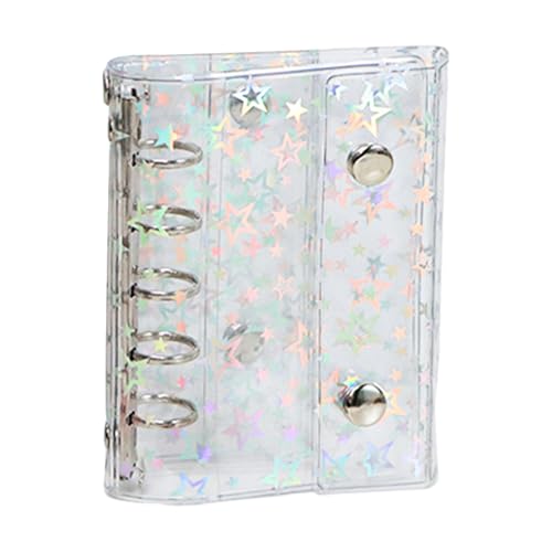 Patifirst Transparente Binder - PVC-Tagebuch Aufbewahrungsordner Mit Sternenmuster - Persönliche Ordnerhüllen Für Kinder Familie Freunde Patifirst Transparente Binder - PVC-Tagebuch Aufbewahrungsordner Mit Sternenmuster - Persönliche Ordnerhüllen Für Kinder Familie Freunde von Patifirst