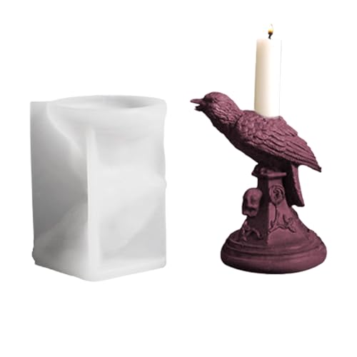 Patifirst Vogel Silikonform - Halloween Vogel Kerzenform Für Harzguss - Form Für Seifenherstellung Realistische Bastelprojekte Für Familie Erwachsene Freunde Kreative Feiertagsgeschenke Patifirst Vogel Silikonform - Halloween Vogel Kerzenform Für Harzguss - Form Für Seifenherstellung Realistische Bastelprojekte Für Familie Erwachsene Freunde Kreative Feiertagsgeschenke von Patifirst
