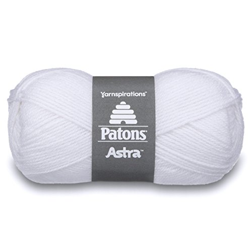Patons 10017385 Pat Astra Garn, 50 g, weiß von Patons