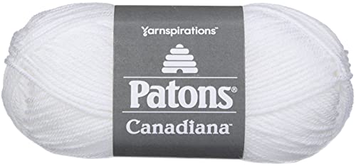 Patons Canadiana Garn, Weiß von Patons