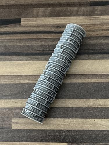 Patrick Miniatures Strukturwalze Stift für Styrodur, XPS-Schaum und Ton | 3D-Druckprodukt für 28 mm, 32 mm Tabletop-Terrain-Erstellung. (Wood Planks) von Patrick Miniatures