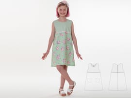 Mädchenkleid Gemma von Pattern 4 kids
