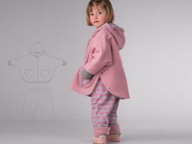 Mara und Fiocco - Poncho und Hose von Pattern 4 kids