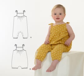 Overall/Jumpsuit Nele von Pattern 4 kids