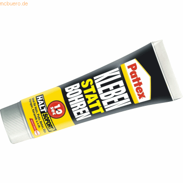 6 x Pattex Alleskleber Kleben ohne Bohren 50g 6 x Pattex Alleskleber Kleben ohne Bohren 50g von Pattex