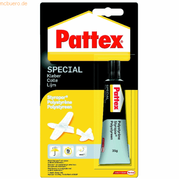 6 x Pattex Spezialkleber Styropor 30g von Pattex