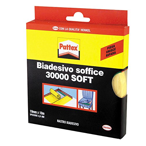 Pattex Biadesivo Soffice Soft Klebebänder, 19 mm x 10 m Pattex Biadesivo Soffice Soft Klebebänder, 19 mm x 10 m von Pattex