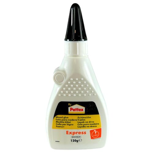 Pattex Express Holzleim 120g, 5min Trocknungsdauer Wasserfest Kleber Weißleim Pattex Express Holzleim 120g, 5min Trocknungsdauer Wasserfest Kleber Weißleim von Pattex
