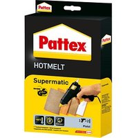 Pattex Supermatic Hot Melt Heißklebepistole schwarz von Pattex