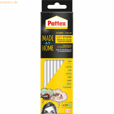 Pattex Heißklebesticks Made at Home VE=10 Stück 200g von Pattex