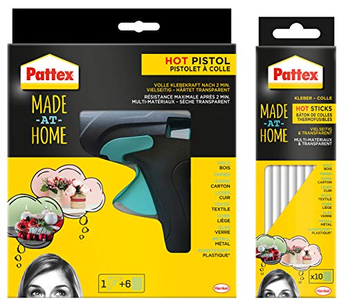 Pattex Hot Pistol Starter Set-Hobby und Hot Sticks Hobby 200 g von Pattex