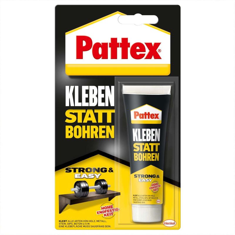 Kleben statt Bohren Montagekleber 50g Kleben statt Bohren Montagekleber 50g von Pattex
