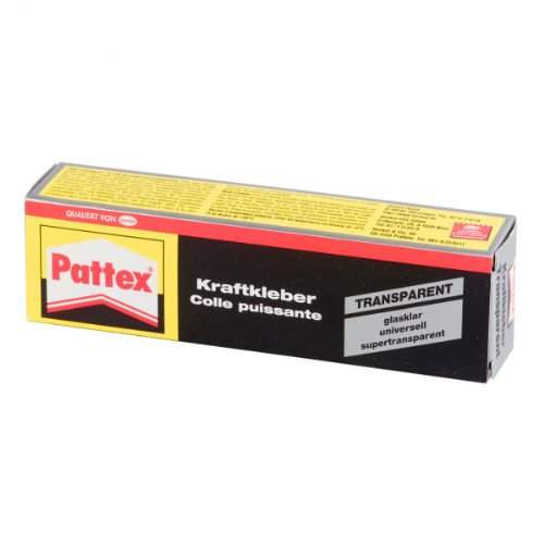 Pattex Kraftkleber Transparent, lˆsemittelhaltig, 50 g Tube VE = 1 von Pattex