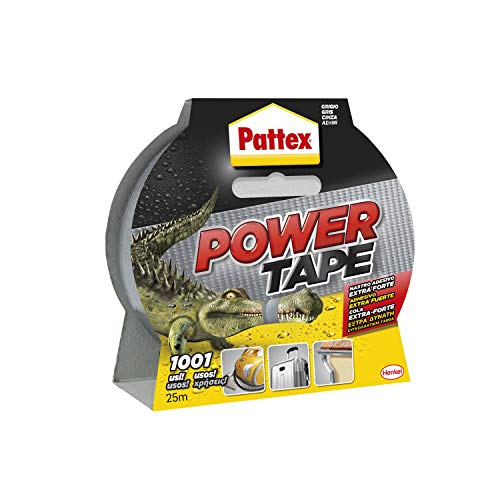 Pattex Power Tape Allzweck-Klebeband, 25 m, Grau Pattex Power Tape Allzweck-Klebeband, 25 m, Grau von Pattex