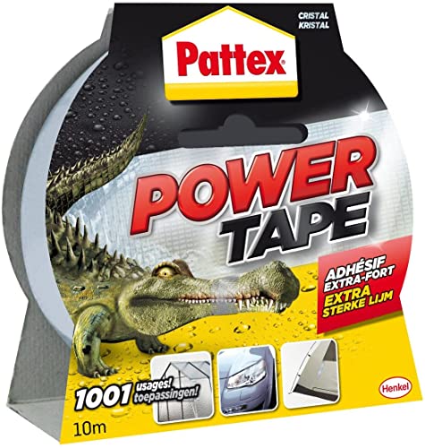 Pattex Power Tape Reparatur-Klebeband in Box, 10 m, transparent von Henkel