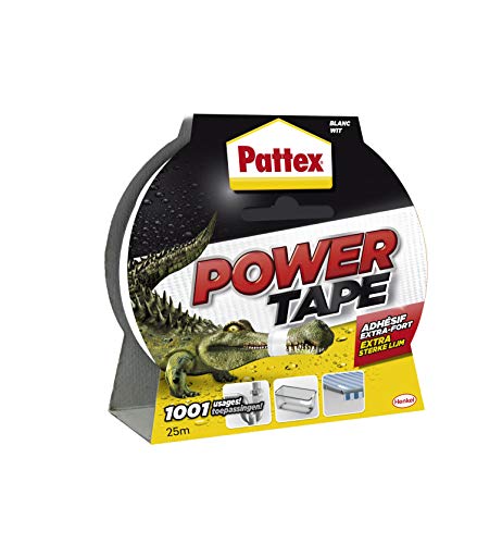 Pattex Power Tape Reparatur-Klebeband in Box, 25 m, Weiß Pattex Power Tape Reparatur-Klebeband in Box, 25 m, Weiß von Pattex