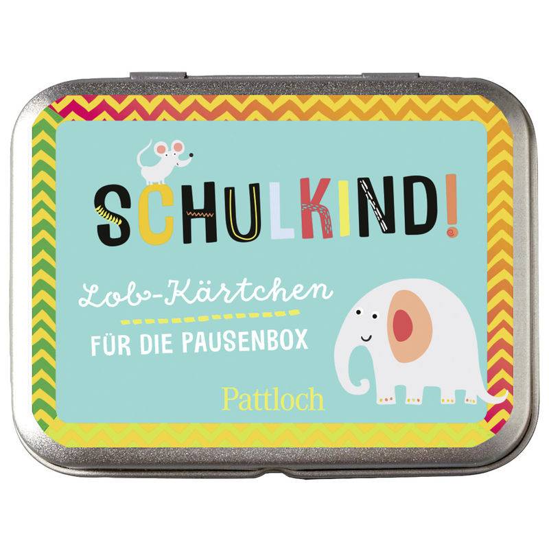 Schulkind! Lob-Kärtchen Für Die Pausenbox - Pattloch Verlag, Box von Pattloch