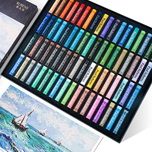 Paul Rubens Ölpastellkreide Set, 72 Landschaft Farben, weiche Pastellfarben, ungiftig für Künstler, Studenten und Kinder, ideal zum Skizzieren, Dekorieren, Malen Paul Rubens Ölpastellkreide Set, 72 Landschaft Farben, weiche Pastellfarben, ungiftig für Künstler, Studenten und Kinder, ideal zum Skizzieren, Dekorieren, Malen von Paul Rubens