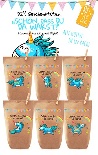 Paul´s Papierfabrik 6 Einhorn Papiertüten Gastgeschenke Mitgebsel Giveaways Kindergeburtstag Hochzeit - Made in Germany! Paul´s Papierfabrik 6 Einhorn Papiertüten Gastgeschenke Mitgebsel Giveaways Kindergeburtstag Hochzeit - Made in Germany! von Paul´s Papierfabrik