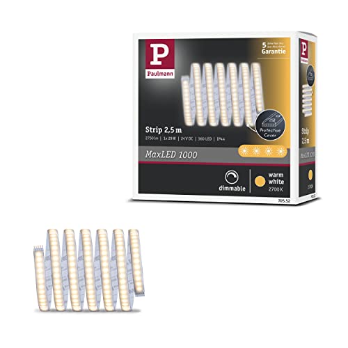 Paulmann MaxLED 1000 Stripe 2,5m Warmweiß IP44 Pro Paulmann MaxLED 1000 Stripe 2,5m Warmweiß IP44 Pro von Paulmann