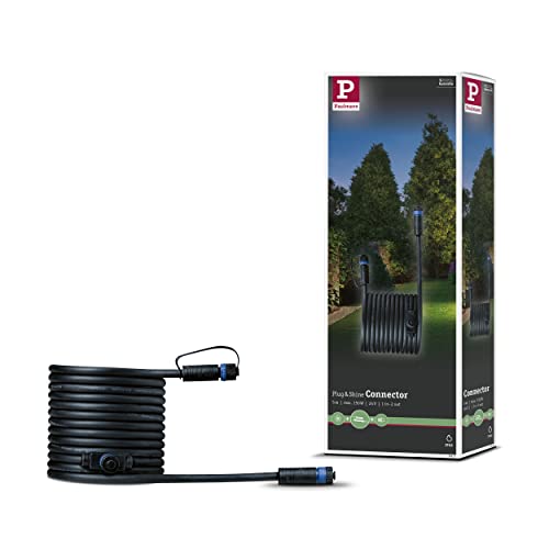 Paulmann Beleuchtungssystem Plug&Shine Verbindungskabel 500 cm 93927 Schwarz 24 V Paulmann Beleuchtungssystem Plug&Shine Verbindungskabel 500 cm 93927 Schwarz 24 V von Paulmann