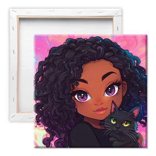 Pavemlo Malennach Zahlen Erwachsene mit Rahmen Afrikanische Frau – 20x20 cm kleines Malen nach Zahlen auf Leinwand, Anfängerfreundliches DIY Malset, Perfekt für Wohnkultur & kreative Geschenke Pavemlo Malennach Zahlen Erwachsene mit Rahmen Afrikanische Frau – 20x20 cm kleines Malen nach Zahlen auf Leinwand, Anfängerfreundliches DIY Malset, Perfekt für Wohnkultur & kreative Geschenke von Pavemlo