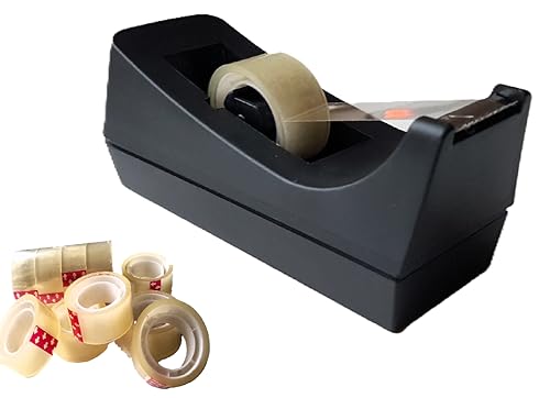 Tischabroller mit Klebefilm für Tesa film mit 10 Rollen Klebeband 19 mm x 10 m Tischabroller mit Klebefilm für Tesa film mit 10 Rollen Klebeband 19 mm x 10 m von Pavo
