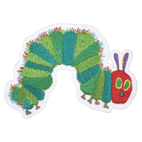 Pawprint Family The Very Hungry Caterpillar Aufnäher - Offizieller Eric Carle Merchandise - Besticktes Abzeichen mit Öko-Verpackung für Kinder, Sammler & Buchliebhaber Pawprint Family The Very Hungry Caterpillar Aufnäher - Offizieller Eric Carle Merchandise - Besticktes Abzeichen mit Öko-Verpackung für Kinder, Sammler & Buchliebhaber von Pawprint Family