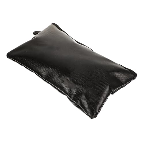 Feuerfeste Dokumenten-Aufbewahrungstasche, multifunktionaler Organizer für Reisepässe, Geld und wichtige Papiere, schwarz, feuerfest und wasserdicht, stilvolles Design, 26 x 16,5 x 1,5 cm von PawwJoy