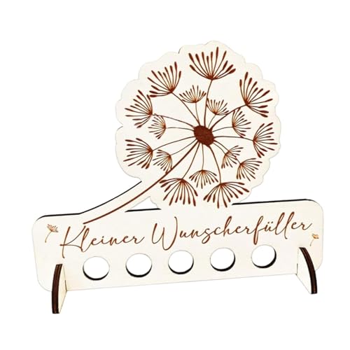 Geldkartenhalter aus Holz für Geschenk Vater, einzigartiges Design, kleiner Wunscherfüller, 16 x 12 cm Geldkartenhalter aus Holz für Geschenk Vater, einzigartiges Design, kleiner Wunscherfüller, 16 x 12 cm von PawwJoy