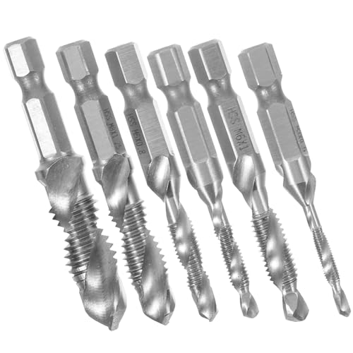 Hochgeschwindigkeitsstahl-Seitenschneidebohrer-Set – 6 Stück Mehrzweck-Bohrer für Metall und mehr Hochgeschwindigkeitsstahl-Seitenschneidebohrer-Set – 6 Stück Mehrzweck-Bohrer für Metall und mehr von PawwJoy