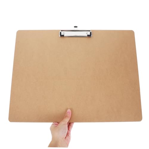 Schreibklemmbrett aus Holz mit Clip – ergonomischer A3-Dokumenten-Organizer für Klassenzimmer und Büro Schreibklemmbrett aus Holz mit Clip – ergonomischer A3-Dokumenten-Organizer für Klassenzimmer und Büro von PawwJoy