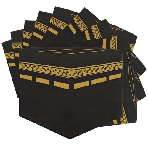 Paxrmuky 50 Stück Hajj Umrah Mubarak Servietten, Einweg-Servietten, Papierservietten für islamische Feiern, Dekoration für Hadsch und Umrah, Elegantes muslimisches Partyzubehör Paxrmuky 50 Stück Hajj Umrah Mubarak Servietten, Einweg-Servietten, Papierservietten für islamische Feiern, Dekoration für Hadsch und Umrah, Elegantes muslimisches Partyzubehör von Paxrmuky