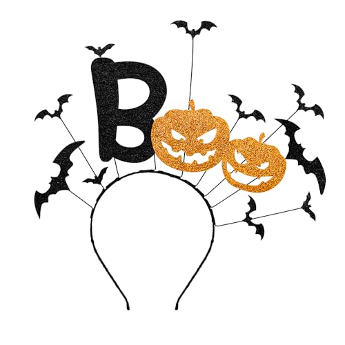 Paxrmuky Glitzer-Spinnen-Haarreif, Kostümzubehör, Haarreif für Halloween, Karneval, Cosplay und Party, Schwarz von Paxrmuky