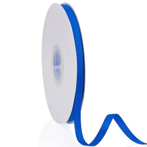 Ripsband aus Polyester, 9,5 cm x 91,4 m, ideal für Hochzeit, Geschenkverpackung, Nähen, Basteln, Haarschleifen, Girlanden, Weihnachten und Party-Dekoration (Königsblau) von Paybous