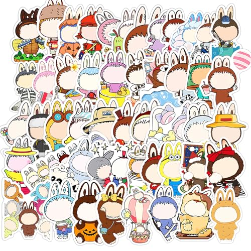 Cartoon Aufkleber, 100 Stück Kawaii Sticker Set, Wasserfeste und Langlebige Cooler Terror Sticker für Koffer, Skateboard, Scrapbook, Notizbuch Cartoon Aufkleber, 100 Stück Kawaii Sticker Set, Wasserfeste und Langlebige Cooler Terror Sticker für Koffer, Skateboard, Scrapbook, Notizbuch von PceGan