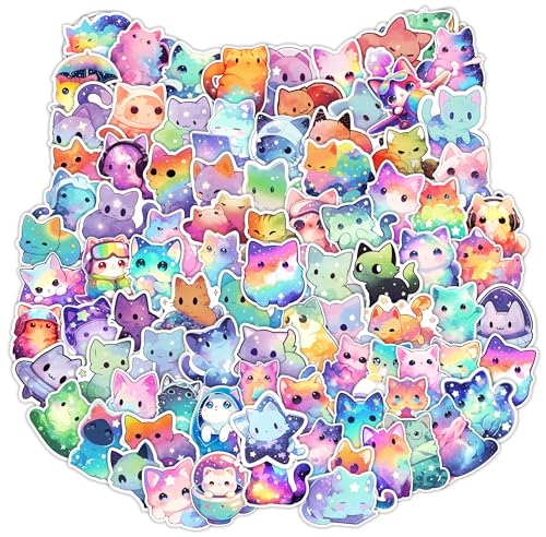 Katzen Sticker, Cute Stickers für Kinder, 105 Stück, Wasserfeste Katzensticker, Ideal für Wasserflaschen, Koffer, Skateboards, Katzengeschenke Katzen Sticker, Cute Stickers für Kinder, 105 Stück, Wasserfeste Katzensticker, Ideal für Wasserflaschen, Koffer, Skateboards, Katzengeschenke von PceGan