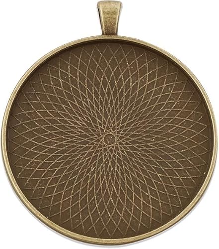 5 Stück bronzefarbene extra große 50 mm Anhängersockel 5,1 cm anpassbare Blanko-Einstellungen, Lünette, Weihnachtsschmuck, Schmuckherstellung, Charms, Perlenstickerei und Schmuckherstellung 5 Stück bronzefarbene extra große 50 mm Anhängersockel 5,1 cm anpassbare Blanko-Einstellungen, Lünette, Weihnachtsschmuck, Schmuckherstellung, Charms, Perlenstickerei und Schmuckherstellung von Pchnfei