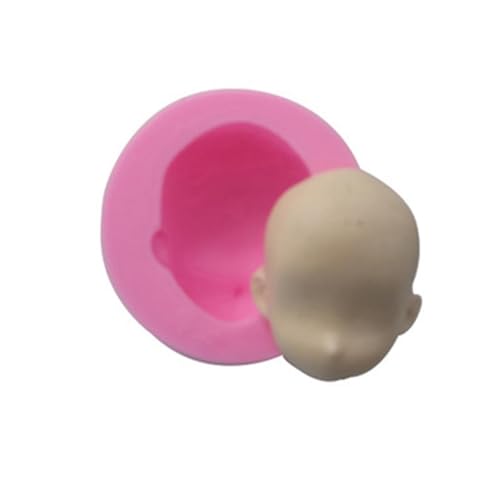 Gesichtsform, Baby-Gesichtstonform, Puppengesichter, Silikonform – handgefertigte Seife, Tonform für Fondant, Schokolade, Gummibärchen, Kekse, Kuchendekorationszubehör Gesichtsform, Baby-Gesichtstonform, Puppengesichter, Silikonform – handgefertigte Seife, Tonform für Fondant, Schokolade, Gummibärchen, Kekse, Kuchendekorationszubehör von Pcingsia